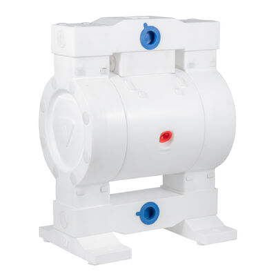 Настраиваемый пневматический мембранный насос из ПТФЭ для низкого давления в химической промышленности для сточных вод