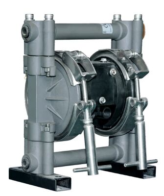 3/8-дюймовый алюминиевый пневматический мембранный насос для перекачки чернил и работы с жидкостями