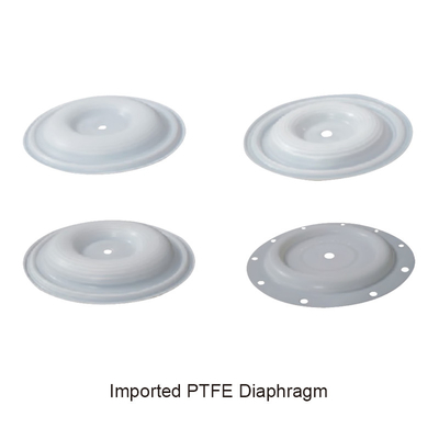 Ptfe покрыло тефлон диафрагмы части насоса диафрагмы 3 дюймов