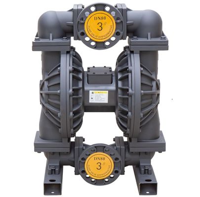 Настраиваемый 3-дюймовый алюминиевый пневматический диафрагменный насос для перекачки краски и фильтр-прессов