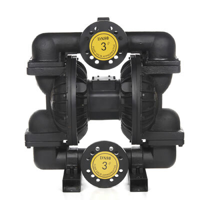 3-дюймовый мембранный насос из высокопрочного чугуна с максимальным давлением 120 psi для промышленных применений