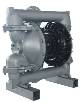 120psi PTFE мембранный насос AODD для работы с твердыми частицами Пневматический мембранный насос