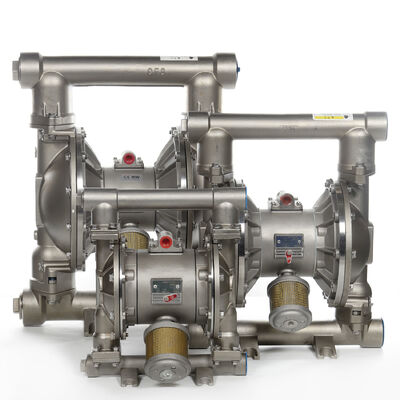 Насос AODD из нержавеющей стали с пневматическим источником питания для очистки сточных вод и орошения