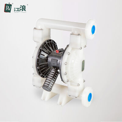 Пневматический мембранный насос из ПТФЭ и ПВДФ с производительностью 570 л/мин для перекачки химикатов