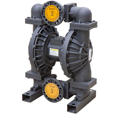 3-дюймовый алюминиевый мембранный насос с пневматическим приводом и производительностью 1022 л/мин для очистки сточных вод