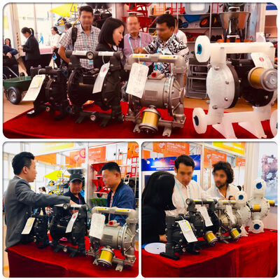 Алюминиевый пневматический насос диафрагмы с частотой потока 57L/M для промышленных применений