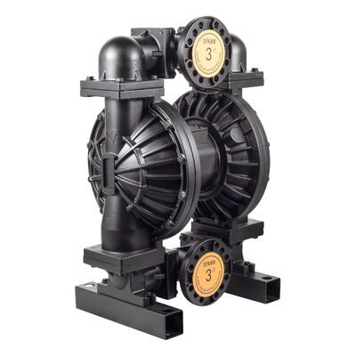 Алюминиевый пневматический мембранный насос с двойной диафрагмой, 3 дюйма, для очистки сточных вод и ирригации