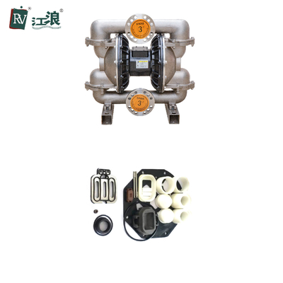 нержавеющая сталь 270gpm 120psi насоса диафрагмы полипропилена 3in