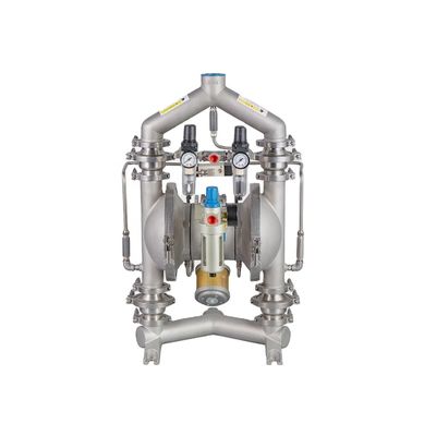 Легкий воздушный насос диафрагмы с присоединением к фланцу - до 120 PSI